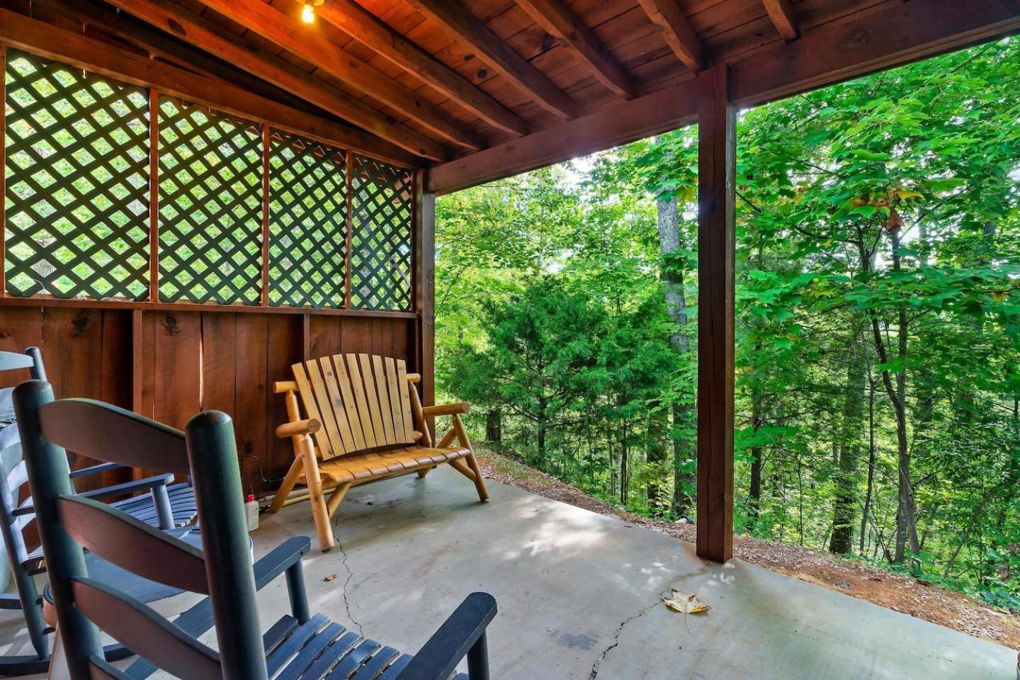 Romantic Mtn Cabin Hot Tub & Jacuzzi Views Sevierville Exterior foto
